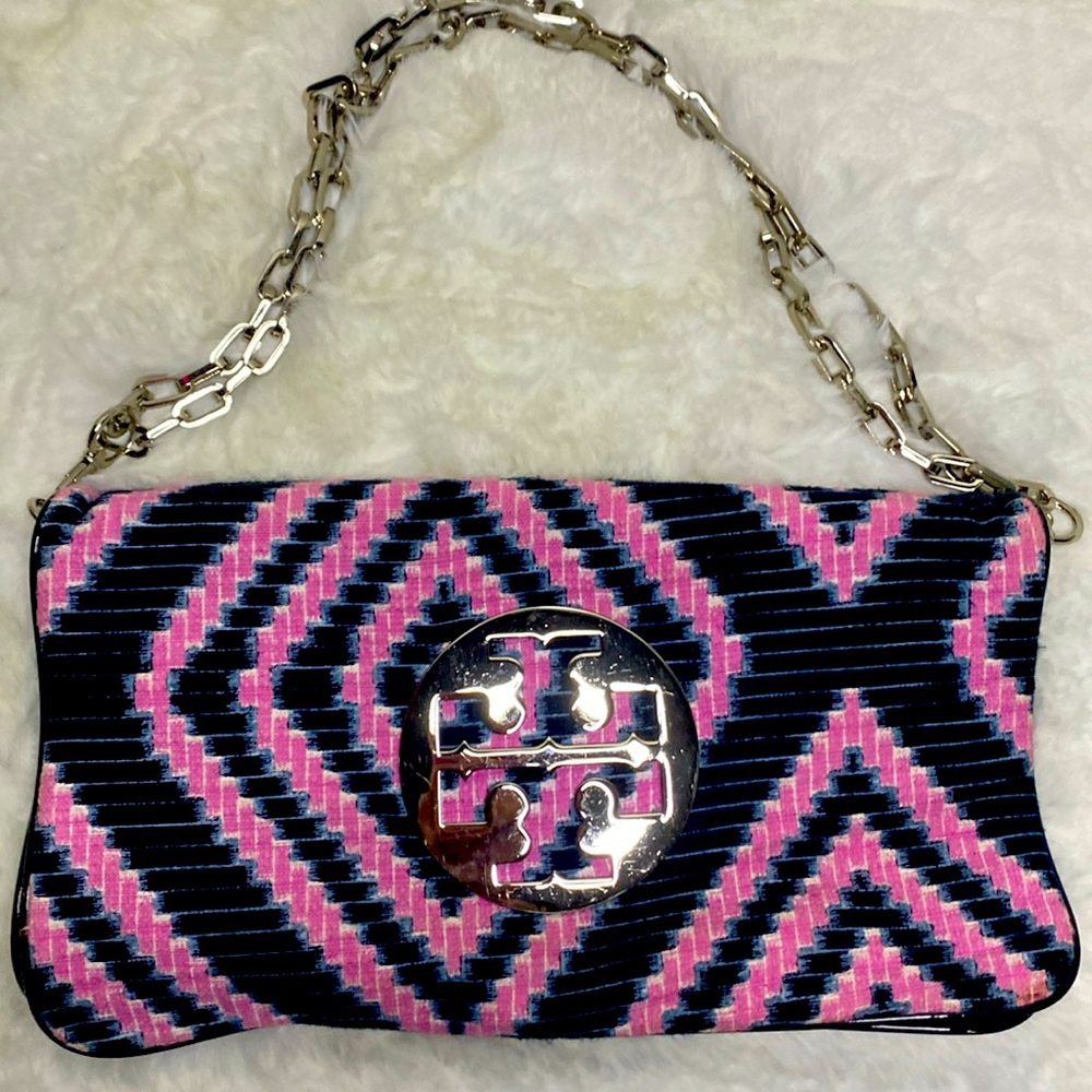 Tory Burch Reva Clutch Shoulder Bag